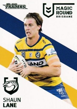 2020 NRL Traders Magic Round Parallel - MRP10 Shaun Lane Parramatta Eels