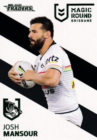 2020 NRL Traders Magic Round Parallel - MRP11 Josh Mansour Penrith Panthers