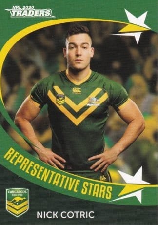 2020 NRL Traders Representative Stars - RS03 Nick Cotric Kangaroos