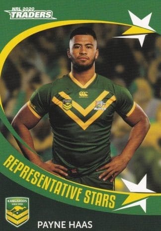 2020 NRL Traders Representative Stars - RS04 Payne Haas Kangaroos
