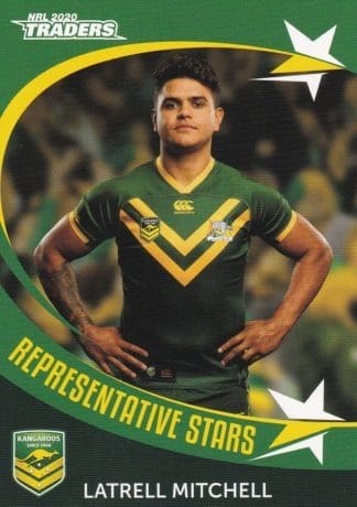 2020 NRL Traders Representative Stars - RS06 Latrell Mitchell Kangaroos