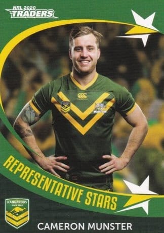 2020 NRL Traders Representative Stars - RS07 Cameron Munster Kangaroos