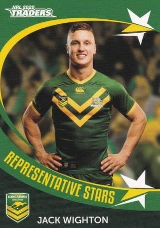 2020 NRL Traders Representative Stars - RS09 Jack Wighton Kangaroos