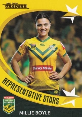 2020 NRL Traders Representative Stars - RS11 Millie Boyle Jillaroos