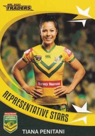 2020 NRL Traders Representative Stars - RS15 Tiana Penitani Jillaroos