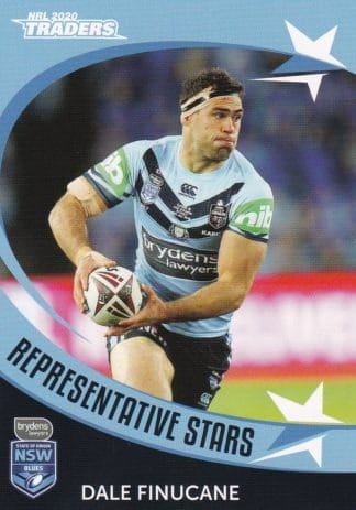 2020 NRL Traders Representative Stars - RS21 Dale Finucane NSW Blues