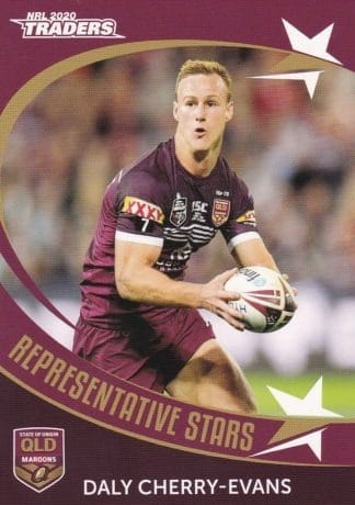 2020 NRL Traders Representative Stars - RS28 Daly Cherry-Evans QLD Maroons