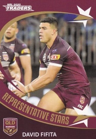 2020 NRL Traders Representative Stars - RS29 David Fifita QLD Maroons