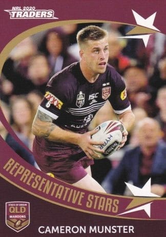 2020 NRL Traders Representative Stars - RS34 Cameron Munster QLD Maroons