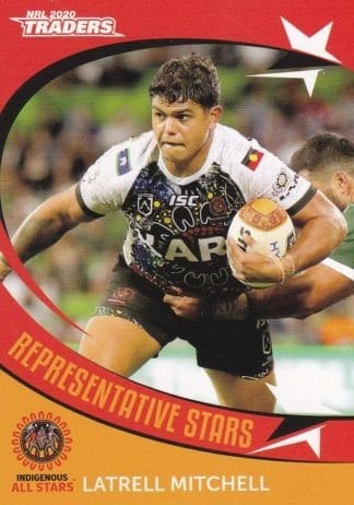 2020 NRL Traders Representative Stars - RS41 Latrell Mitchell Indigenous All Stars