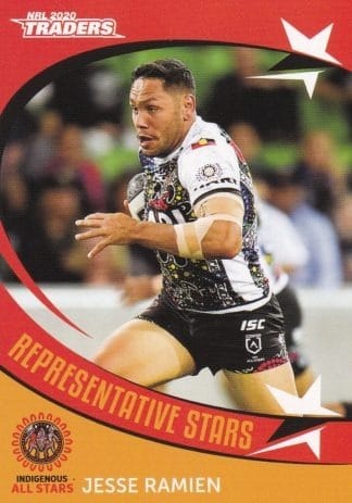 2020 NRL Traders Representative Stars - RS43 Jesse Ramien Indigenous All Stars