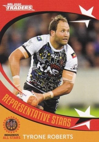 2020 NRL Traders Representative Stars - RS44 Tyrone Roberts Indigenous All Stars