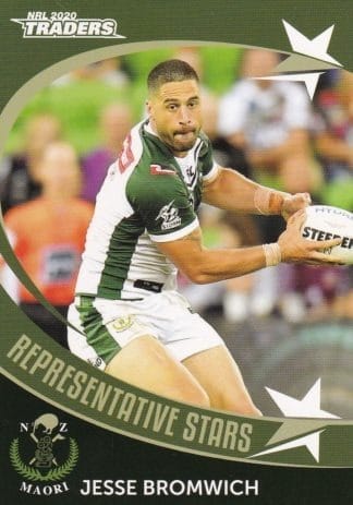 2020 NRL Traders Representative Stars - RS47 Jesse Bromwich Maori All Stars