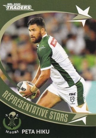 2020 NRL Traders Representative Stars - RS50 Peta Hiku Maori All Stars