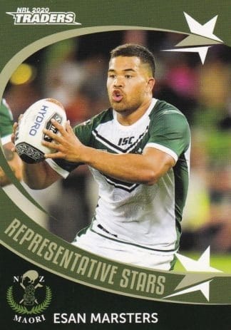 2020 NRL Traders Representative Stars - RS52 Esan Marsters Maori All Stars