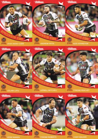 2020 NRL Traders Representative Star - All Stars Indigenous Team Set