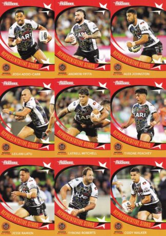 2020 NRL Traders Representative Star - All Stars Indigenous Team Set