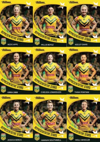 2020 NRL Traders Representative Star - Jillaroos Team Set