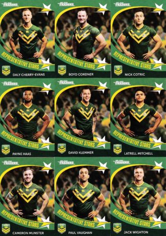 2020 NRL Traders Representative Star - Kangaroos Team Set