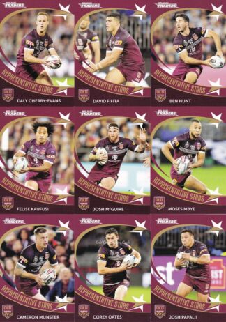 2020 NRL Traders Representative Star - QLD Origin Team Set