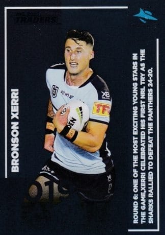 2020 NRL Traders Season To Remember - SR11 Bronson Xerri Cronulla Sharks