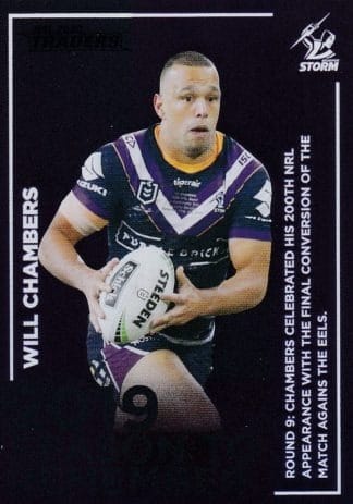 2020 NRL Traders Season To Remember - SR20 Will Chambers Melbourne Storm