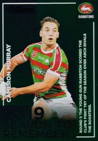 2020 NRL Traders Season To Remember - SR34 Cameron Murray South Sydney Rabbitohs