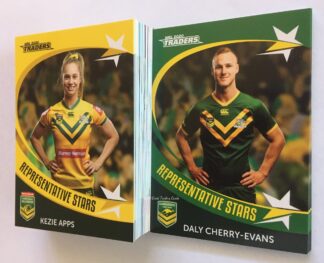 2020 NRL Traders Representative Stars - Full Set Of 54 Cards