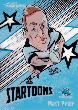 2020 NRL Traders Startoons - ST04 Matt Prior Cronulla Sharks