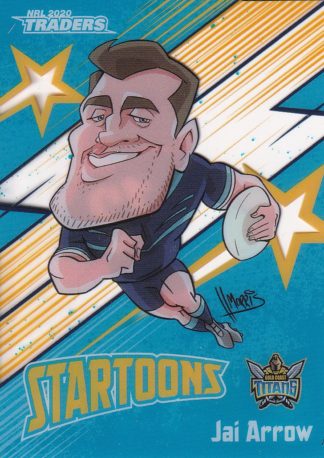 2020 NRL Traders Startoons - ST06 Jai Arrow Gold Coast Titans