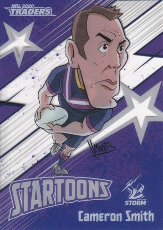 2020 NRL Traders Startoons - ST08 Cameron Smith Melbourne Storm