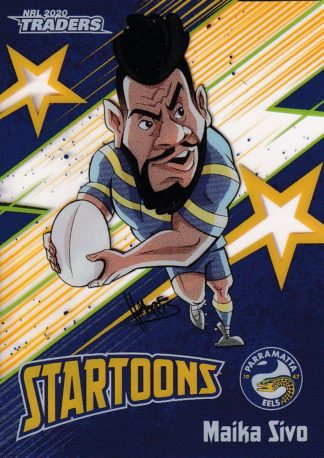 2020 NRL Traders Startoons - ST11 Maika Sivo Parramatta Eels