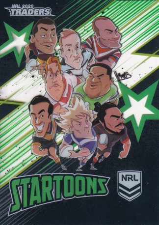 2020 NRL Traders Startoons - ST14 Group B Header Card