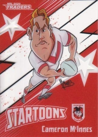 2020 NRL Traders Startoons - ST15 Cameron McInnes St George Dragons