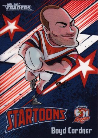 2020 NRL Traders Startoons - ST16 Boyd Cordner Sydney Roosters