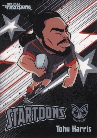 2020 NRL Traders Startoons - ST17 Tohu Harris Warriors