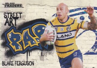 2020 NRL Traders Street Art - SA10 Blake Ferguson Parramatta Eels