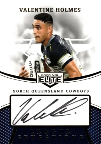2020 NRL Elite League Sensations Signature - LS09 Valentine Holmes North Qld Cowboys