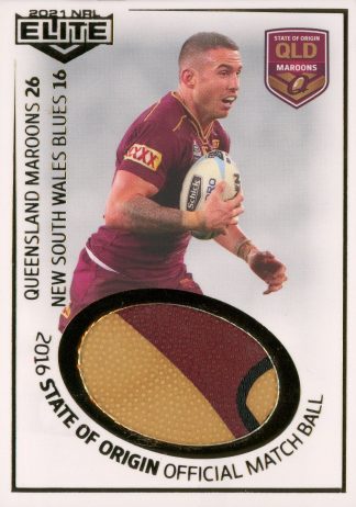 2021 NRL Elite Ball Patch - BP01 Darius Boyd