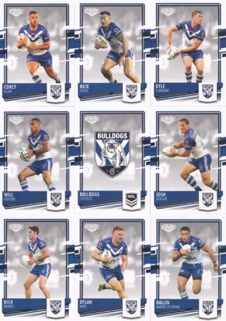 2021 NRL Elite Base Team Set - Canterbury Bulldogs