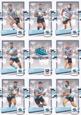 2021 NRL Elite Base Team Set - Cronulla Sharks