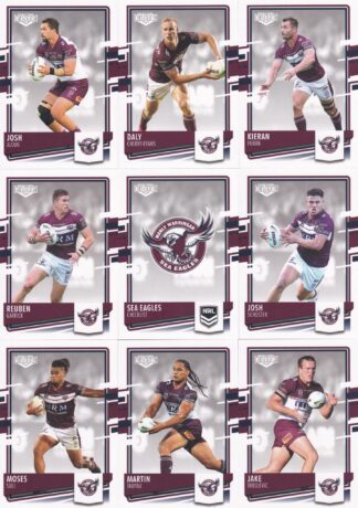 2021 NRL Elite Base Team Set - Manly Sea Eagles