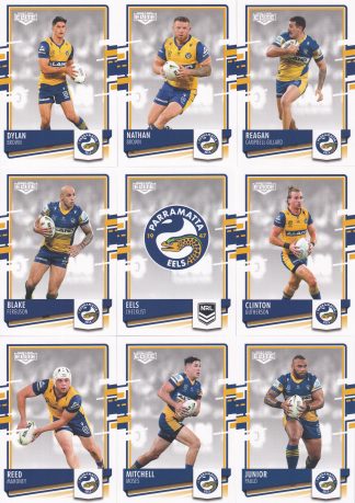 2021 NRL Elite Base Team Set - Parramatta Eels