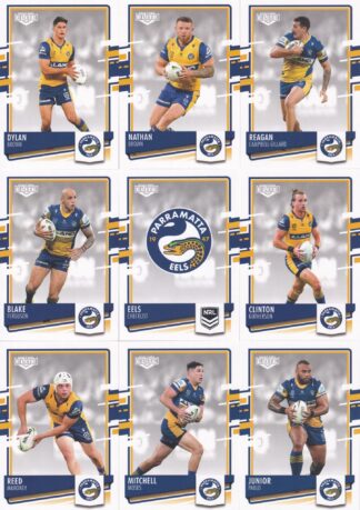 2021 NRL Elite Base Team Set - Parramatta Eels