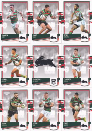 2021 NRL Elite Base Team Set - South Sydney Rabbitohs