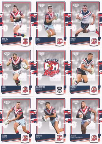 2021 NRL Elite Base Team Set - Sydney Roosters