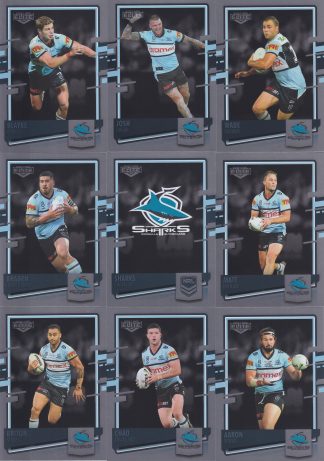 2021 NRL Elite Silver Special Team Set - Cronulla Sharks