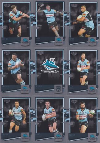 2021 NRL Elite Silver Special Team Set - Cronulla Sharks