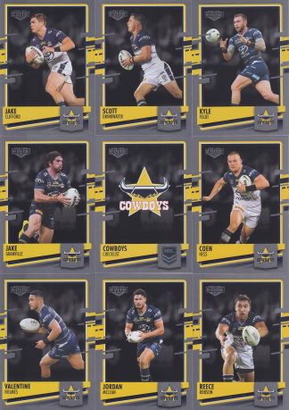 2021 NRL Elite Silver Special Team Set - North QLD Cowboys
