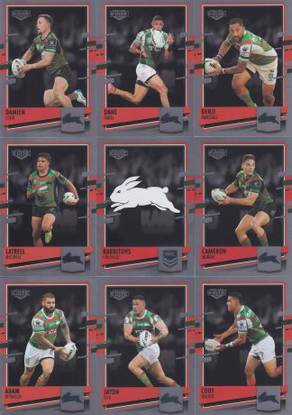 2021 NRL Elite Silver Special Team Set - South Sydney Rabbitohs